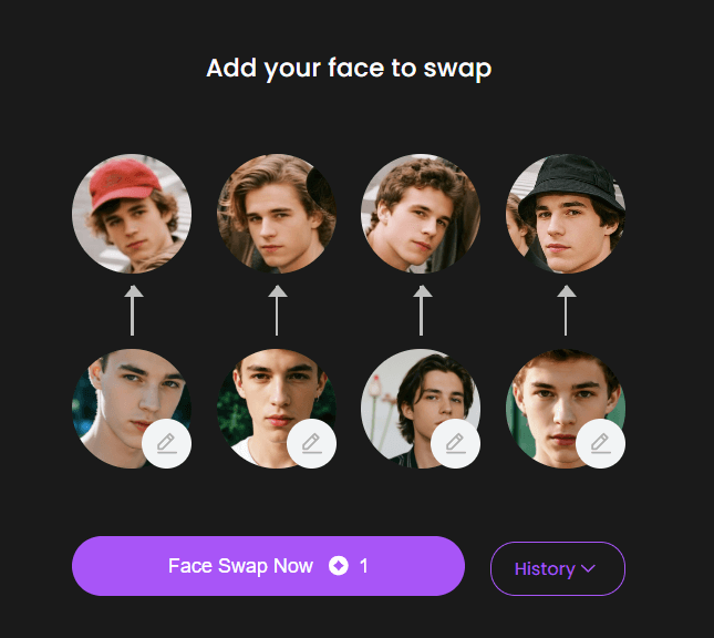 Step 2 – Add New Faces to Face Swapper
