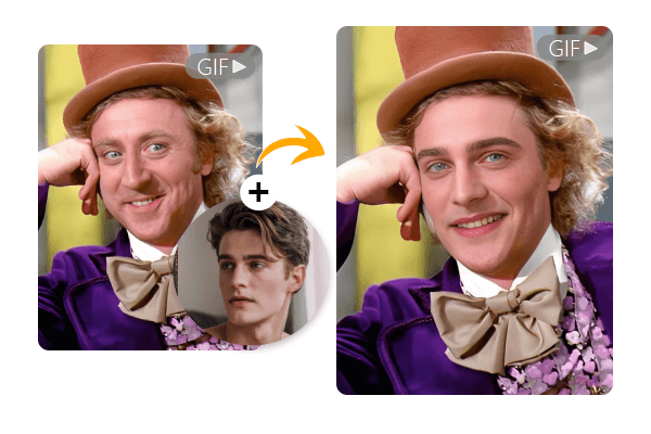 Stand Out on Social Media with AI-Powered GIF Face Swap
