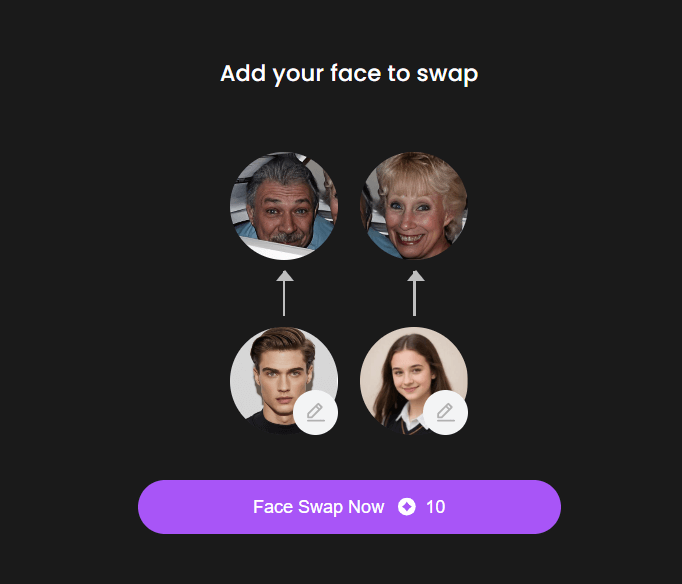 Step 2. Upload the Target Face