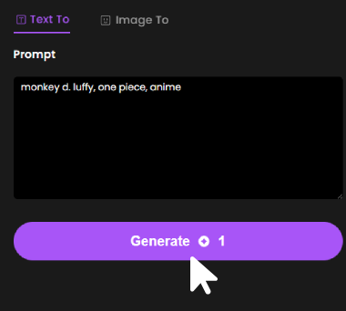 Step 2 – Generate AI Sticker